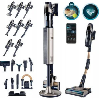 Vysavač Tyčový vysavač Cecotec s funkcí mopování 850 W 4,5 l HEPA bílý