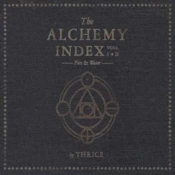 Zahraniční hudba 2LP Thrice: The Alchemy Index Vols. I & II: Fire & Water CLR | LTD 2025 Crush & Translucent Orange Sea Blue Vinyl