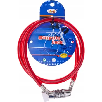 Zámek na kolo Zabezpečení kola lankem Martom ZÁMEK NA KOLO LANKOVÝ ZÁMEK