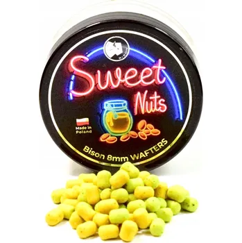 Boilies Wafters Bison Sladké Ořechy 8mm