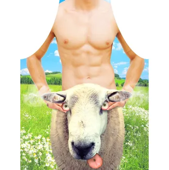 Kuchyňská zástěra Zástěra č. 03 (ovce)..