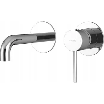 Vodovodní baterie Umyvadlová baterie pod omítku Sapho stříbrná