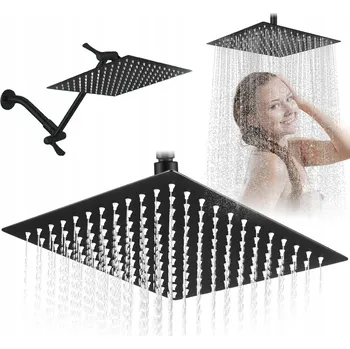 Sprchová hlavice DESZCZOWNICA PRYSZNICOWA DESZCZOWNICA HLAVOVÁ SPRCHA ČTVERCOVÁ SLIM 30X30CM