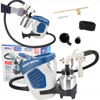 Stříkací pistole Stříkací pistole na malování stěn DEDRA HVLP elektrická stříkací pistole / stříkací systém 600W