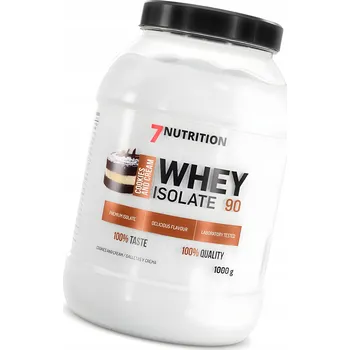 Protein 7Nutrition Whey Isolate 90 1 kg proteinový izolát WPI příchuť sušenka