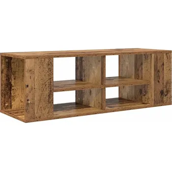 Televizní stolek Sada TV skříněk Staré dřevo 102 x 35 x 35 cm