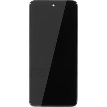 LCD + dotyk + přední kryt pro Motorola Moto 04, black (Service pack)