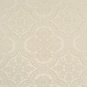 Zbytek - Brokát/ látka na kroje ecru vzor 2