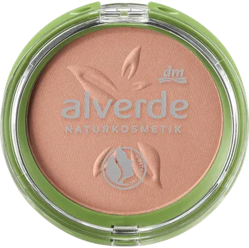 Dekorativní kosmetika alverde NATURKOSMETIK pudrová tvářenka 01 Apricot