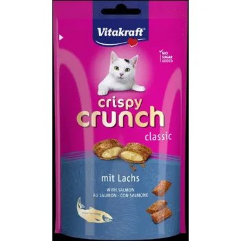 Pamlsek pro kočku Vitakraft CHOVEX Vitakraft Crispy Crunch losos 60g