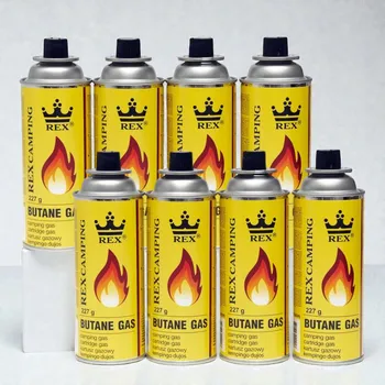 Plynová kartuše 8 plynová kartuše náplň do vařiče, topení a hořáků gas plynové kartuše