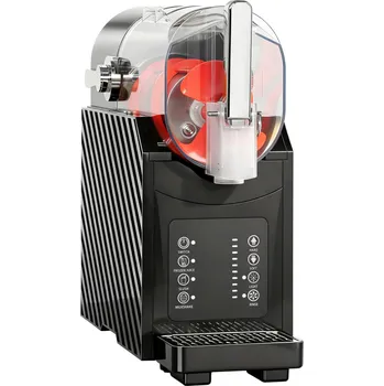 Zmrzlinovač HOMCOM Stroj na výrobu ledové tříště černý