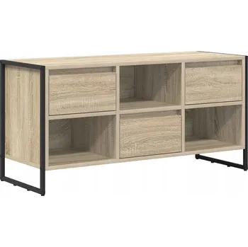 Televizní stolek TV stolek se zásuvkou Sonoma 100 x 36 x 49,5 cm