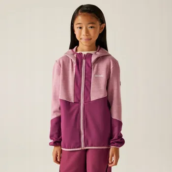 Chlapecká mikina Mikina fleecová dětská REGATTA Dissolver X beaujolais/lilas 153-158 cm