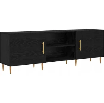 Televizní stolek TV stolek černý dub 150 x 30 x 50 cm