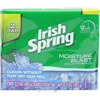 Mýdlo Irish Spring Moisture Blast 2 x 90 g - Mýdlo