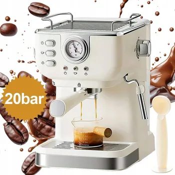 Kávovar Automatický automatický kávovar Zree Espresso kávovar Automatický 1050 W bílý