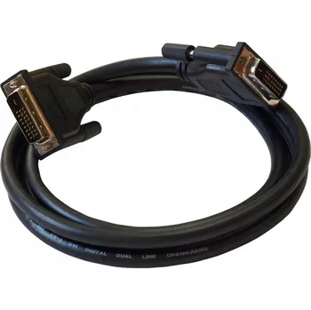 Video kabel Video kabel ART KABDVI DUAL 1.8M AL-OEM-131 černý, 1,8 m