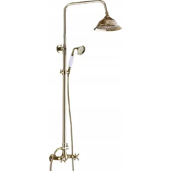 Vodovodní baterie Nástěnná sprchová baterie LAUFERI ISARA zlatá