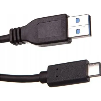 Datový kabel Goobay USB A / USB C kabel, 1 m, černý