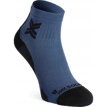 Pánské ponožky Běžecké Ponožky X-Socks Run Discover Ankle - marine/x black 45-47
