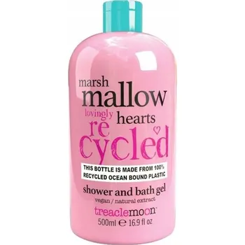 Koupelová kosmetika Treaclemoon gel 500 ml Marshmallow Hearts (Srdce Marshmallow)