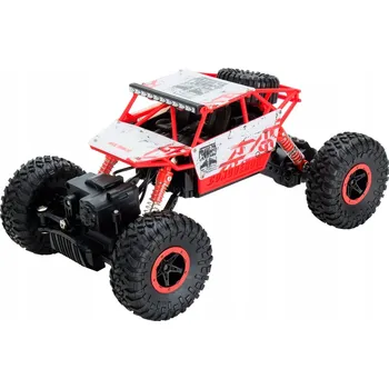 RC model auta Buddy Toys Horolezec auto na dálkové ovládání červené