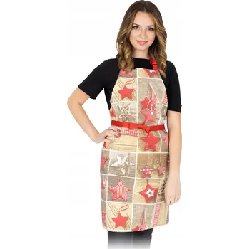 Kuchyňská zástěra Vánoční zástěra s nastavitelným popruhem na krk Reis CHRISTMAS SBEC vel. 70x80