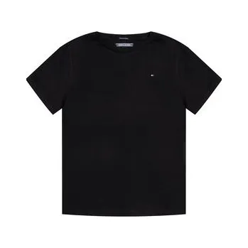 Pánské oblečení Tommy Hilfiger T-Shirt KB0KB04140 Černá Regular Fit 5Y