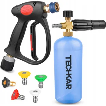 Příslušenství pro vysokotlaký čistič PISTOLE + PĚNOVACÍ NÁSTAVEC 1L + SADA TRYSKEK pro vysokotlaké čističe NILFISK STIHL RE HUSQVARNA