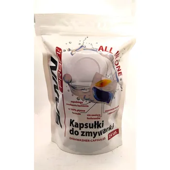 Přípravek do myčky Kapsle do myčky SANN, inovace Č. 1 v Evropě, 100% tekuté, AKCE