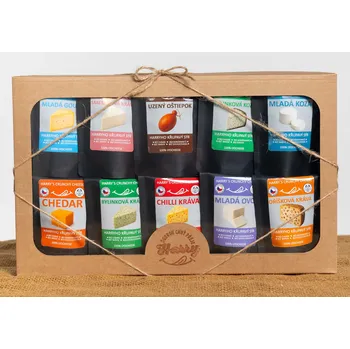 U Harryho Dárková sada křupavých sušených sýrů lyofilizovaných 10x 15 g