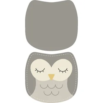 Panel na polštář z fleecu sova