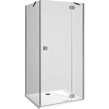 JIKA Pure - sprchová stěna, pevná, levá/pravá, stříbrný lesklý profil (H297421...6681), Stříbrná (H2974210026681)