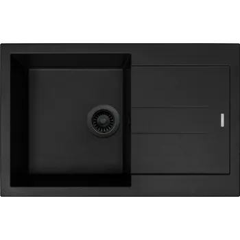 Granitový dřez Granitový dřez Sinks AMANDA 780 černá edice