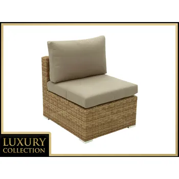 DEOKORK Ratanový středový díl MALIBU (béžovo-hnědá)