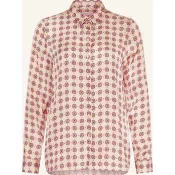 Milano Italy Dámská Satinová Košile, béžová / oranžová /...