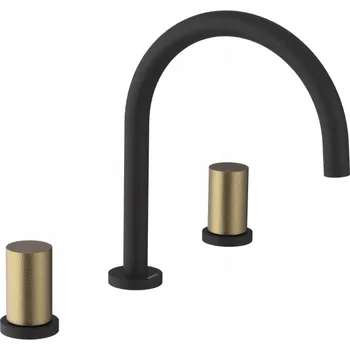 Vodovodní baterie Umyvadlová baterie stojánková Sapho černá