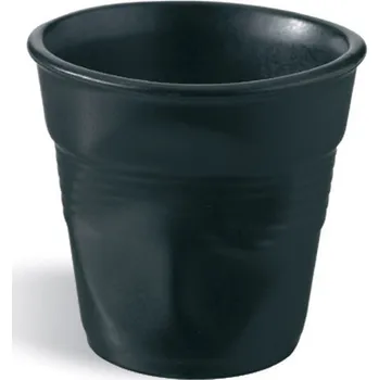 Kelímek na cappuccino FROISSÉS 180 ml, saténově černá, REVOL - doprava zdarma od 2999 Kč