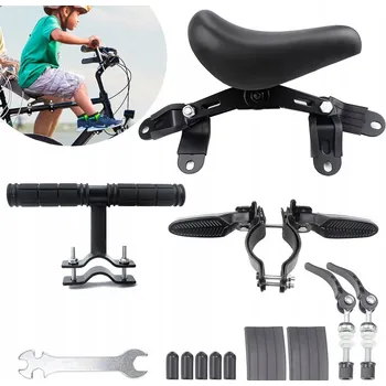 cyklosedačka Přední cyklosedačka Dětská sedačka na kolo Přední sedačka černá