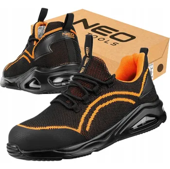 Pracovní obuv NEO PÁNSKÉ PRACOVNÍ BOTY AIRBAG LEHKÁ PODRÁŽKA AIR S KOVOVOU ŠPIČKOU vel.
