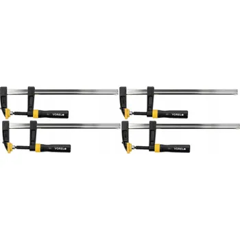 Truhlářská svěrka SADA SVĚREK Truhlářská svěrka Vorel 50 x 250 mm 4 KS 37103 KOMPLET