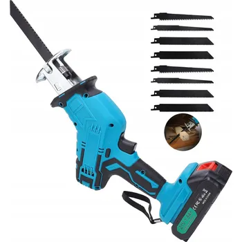 Ruční pilka SILNÁ PILA OCASKA AKUMULÁTOROVÁ PILA 21 V + 8 PILOVÝ LIST