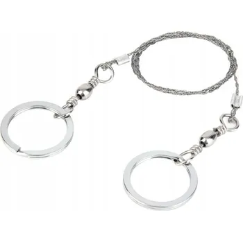 Ruční pilka RUČNÍ STRUNOVÁ PILA LANKOVÁ SKLÁDACÍ PRO PŘEŽITÍ OCEL