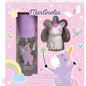 Péče o rty Martinelia tělový sprej + balzám na rty, kosmetická sada pro děti