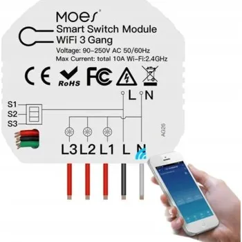 IP kamera WiFi ovladač Tuya MS-104C