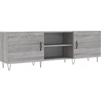Televizní stolek TV stolek, šedý dub sonoma, 150x30x50 cm