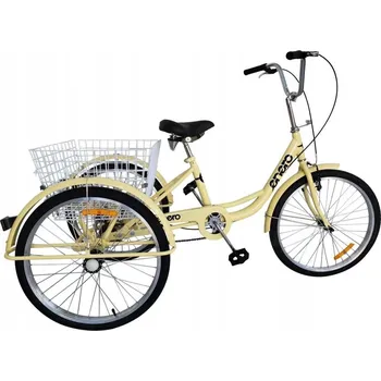 Dětské kolo Tříkolka Enero 1017051, rám 15 palců, kolo 24", žlutá