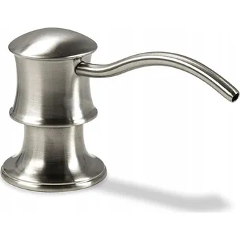 Dávkovač mýdla Dávkovač na tekutinu, stříbrný, matný, RETRO styl