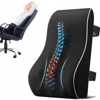 Polštář Ortopedický polštář bederní POLŠTÁŘ CHLADÍCÍ pod záda do kanceláře auta domů